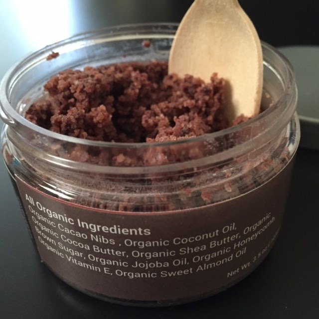 Chocolate Body Scrub Organic Scrub 3.5oz Jar Protects Etsy