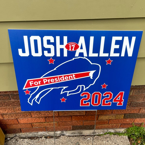 Buffalo Bills Yard Signs Etsy