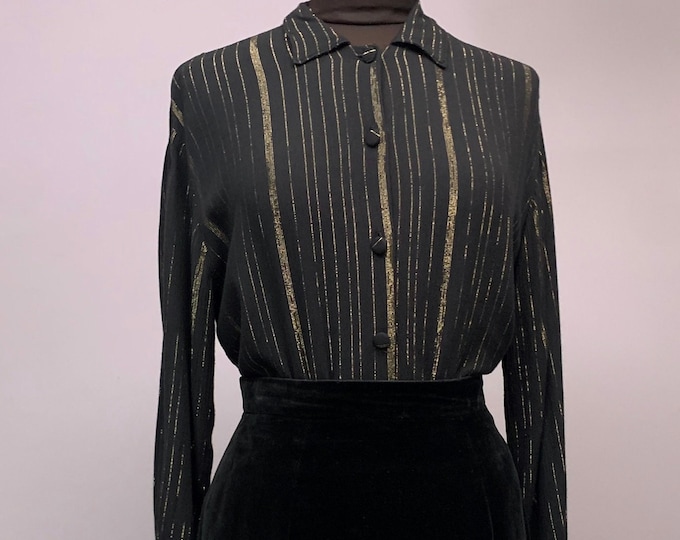 1970s viscose blouse