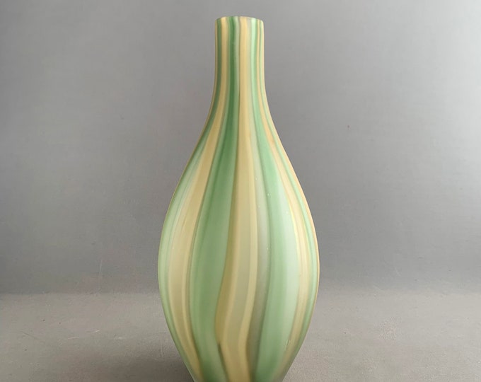 1960s studio glass vase