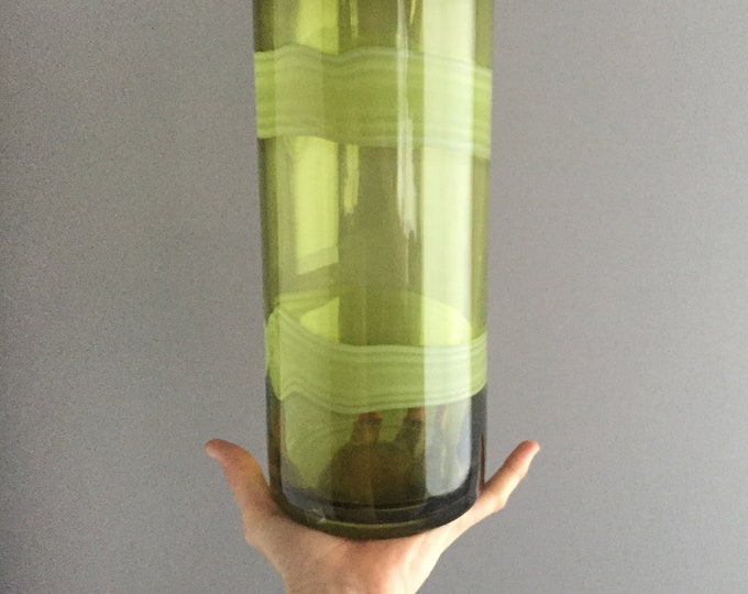 very Large studio glass vase