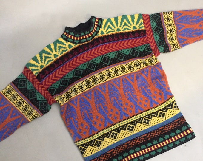 1980s pure wool pull over french connection