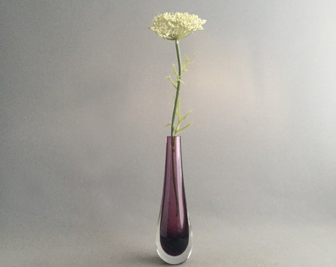 sommerso glass vase