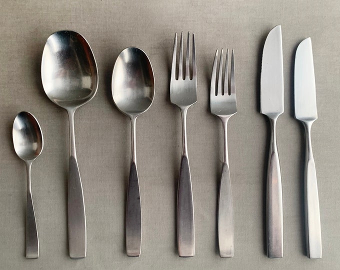 1960s Lauffer Mid century Cutlery Canteen