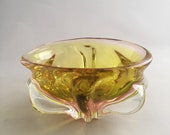 Glass Bowl by Josef Hospodka for Chribska Sklarna, 1970s