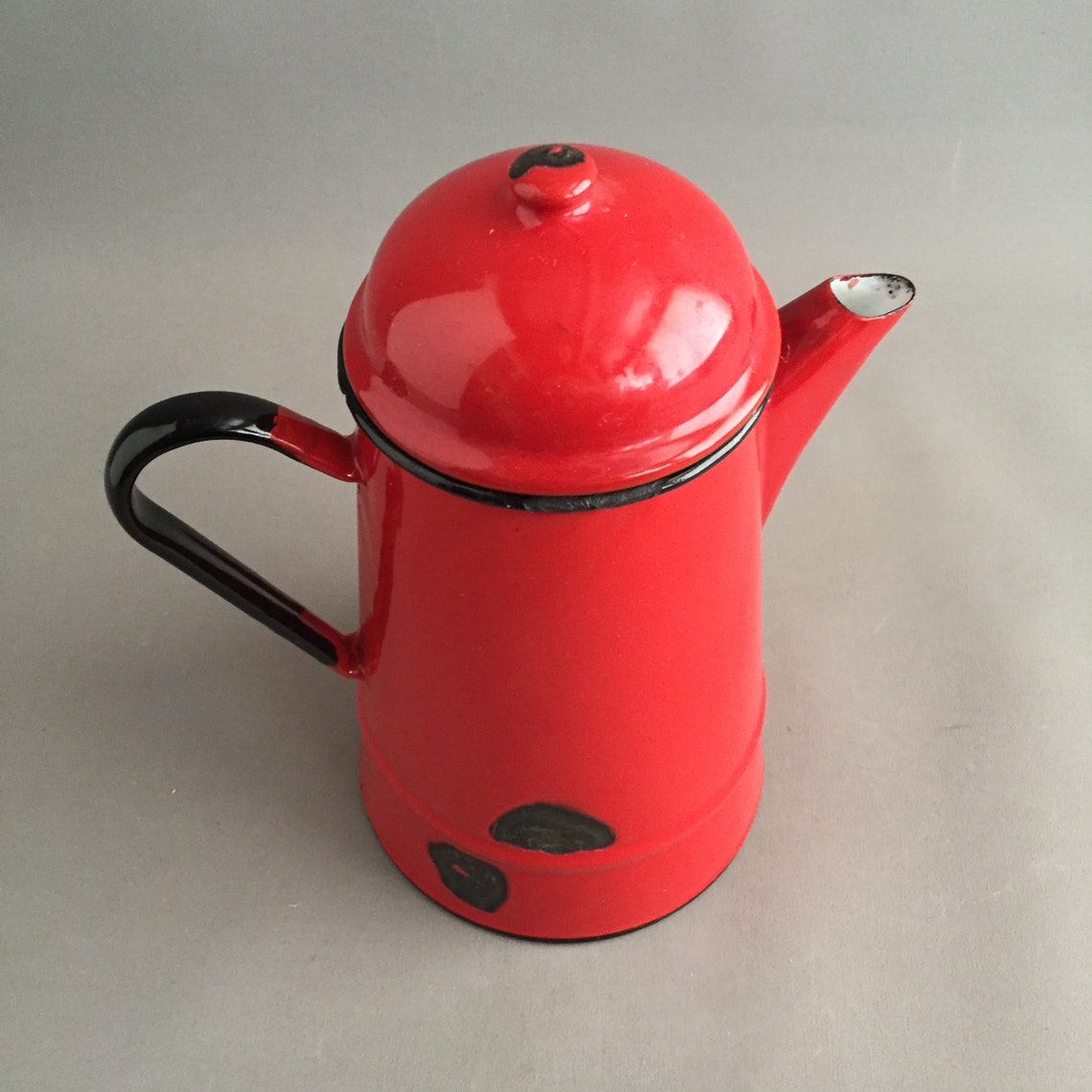 Vintage Enamel Coffee Pot Etsy