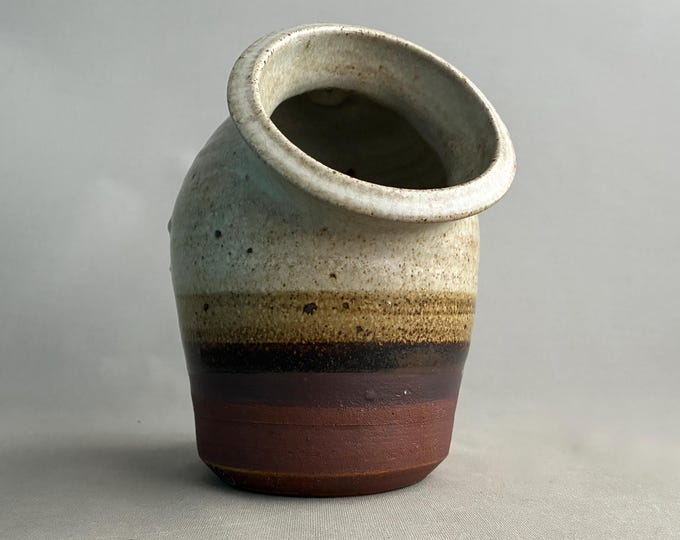 studio pottery salt pig