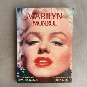 Marilyn Monroe  bibliography by John Kobal Paperback Book 1988 Hamlyn