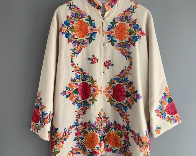 wool Kashmiri Jacket For Women
