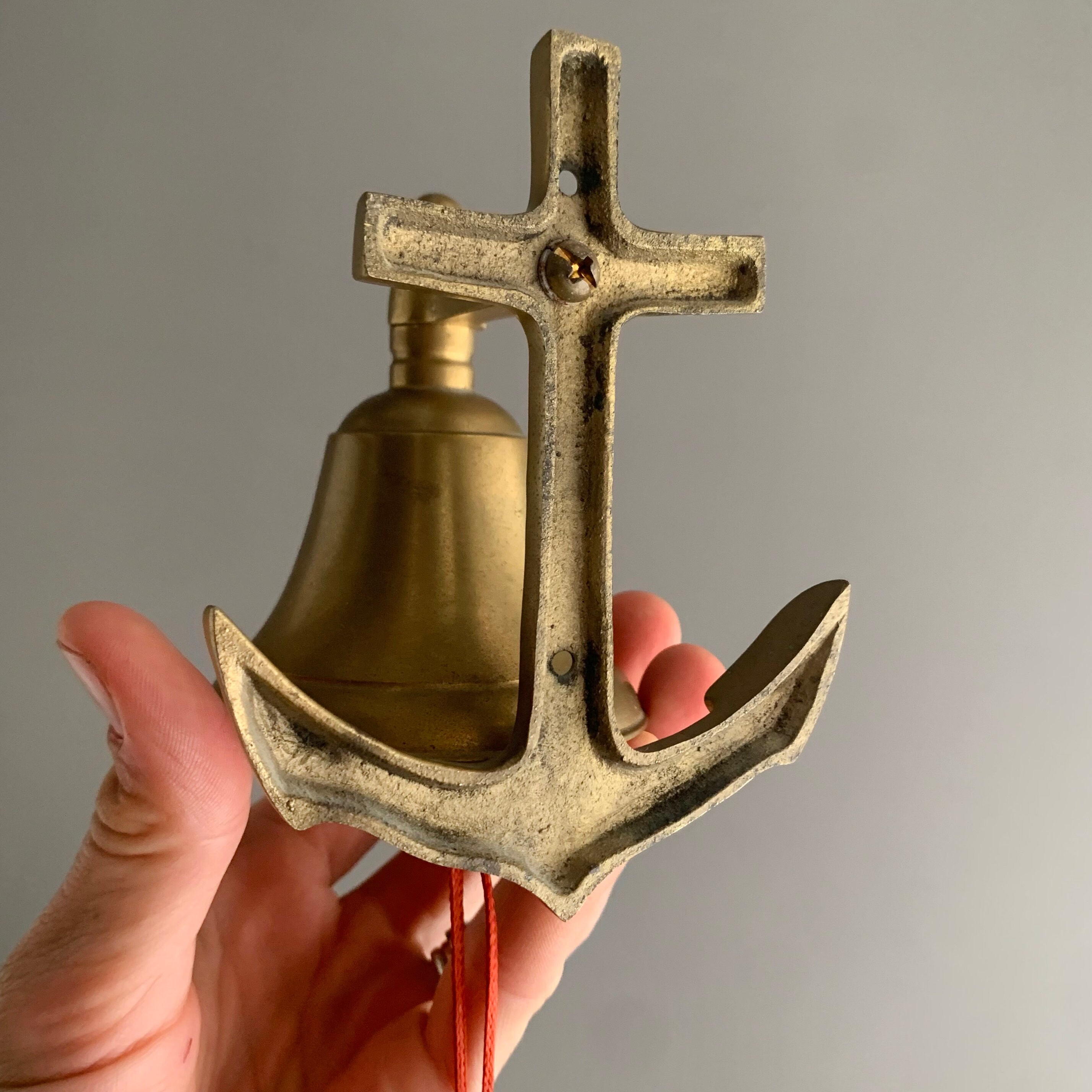 真鍮アンカーベル 真鍮アンカーベルの通販 by ヒロ's shop｜ラクマ