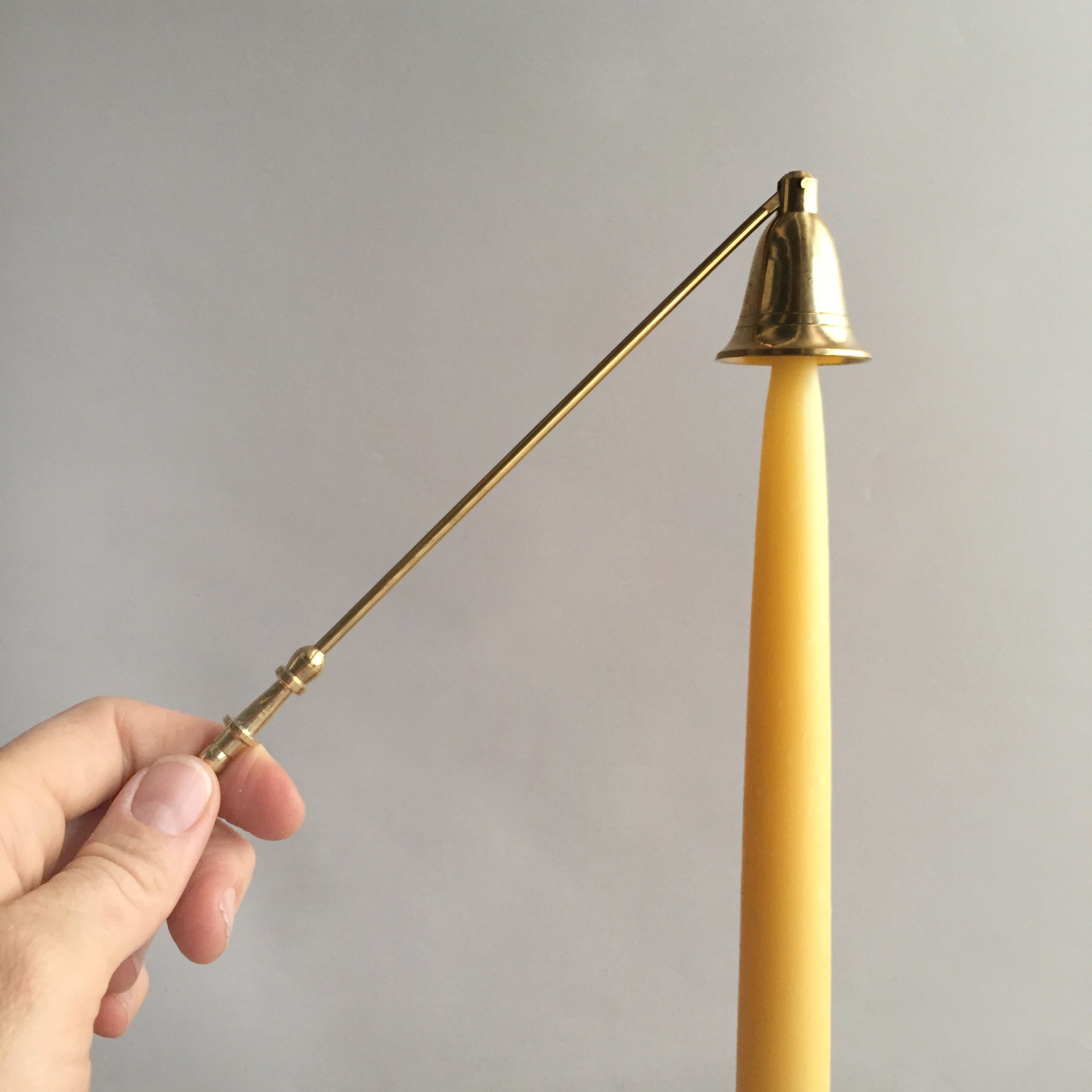 Brass candle snuff
