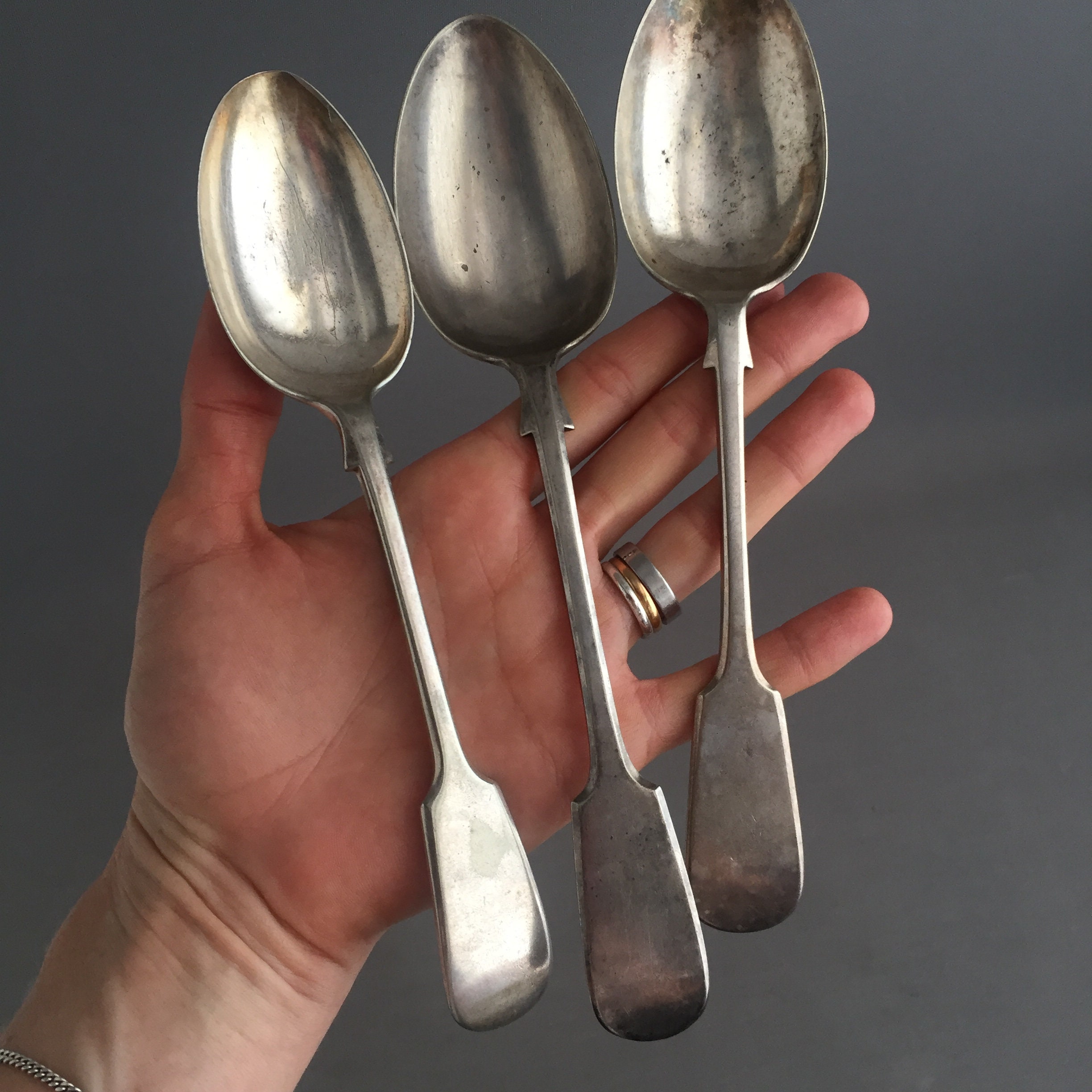 set of 3 serving spoons