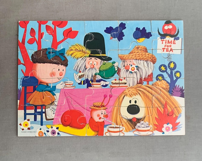 magic round about wooden puzzel
