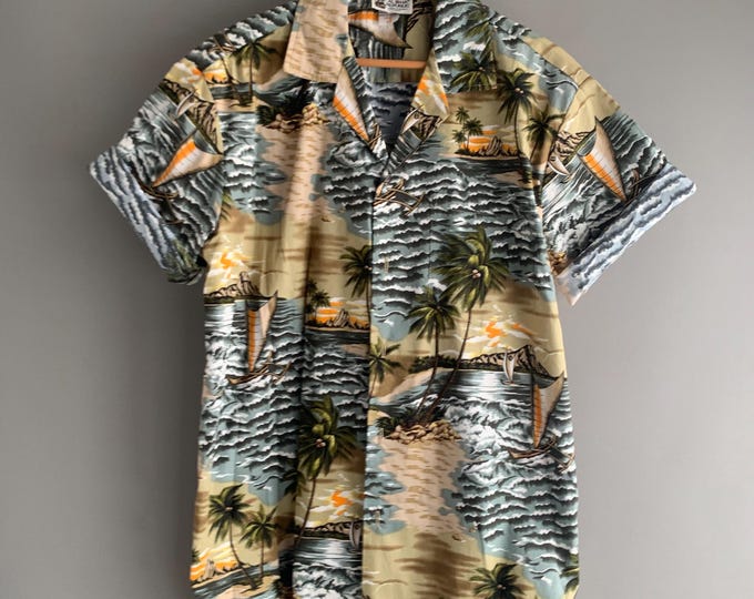 cotton Hawaiian shirt