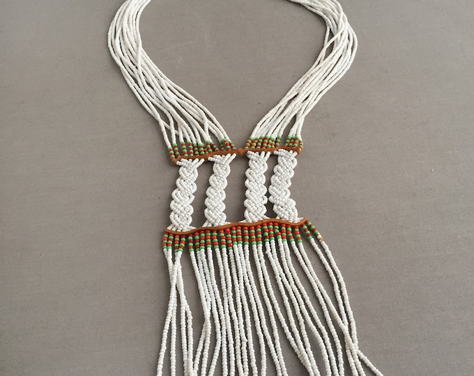 ethnic bead necklace