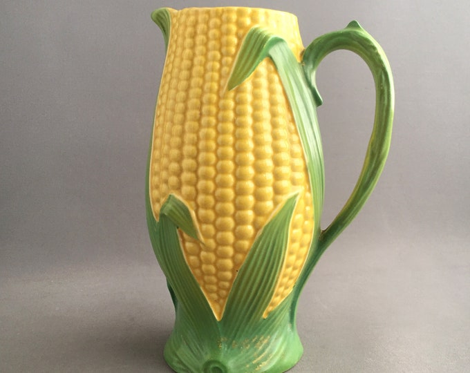 Antique Solian ware Corn jug by Soho pottery