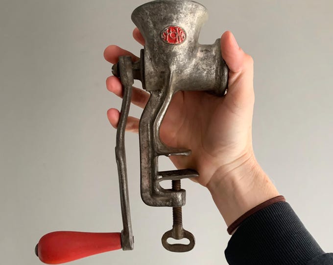 Spong & Co National No. 25 meat mincer