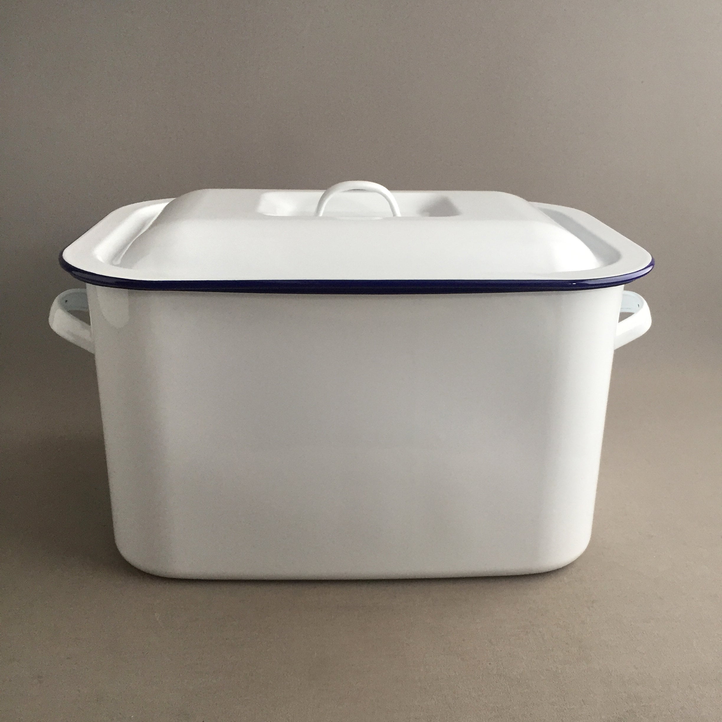 enamel bread bin