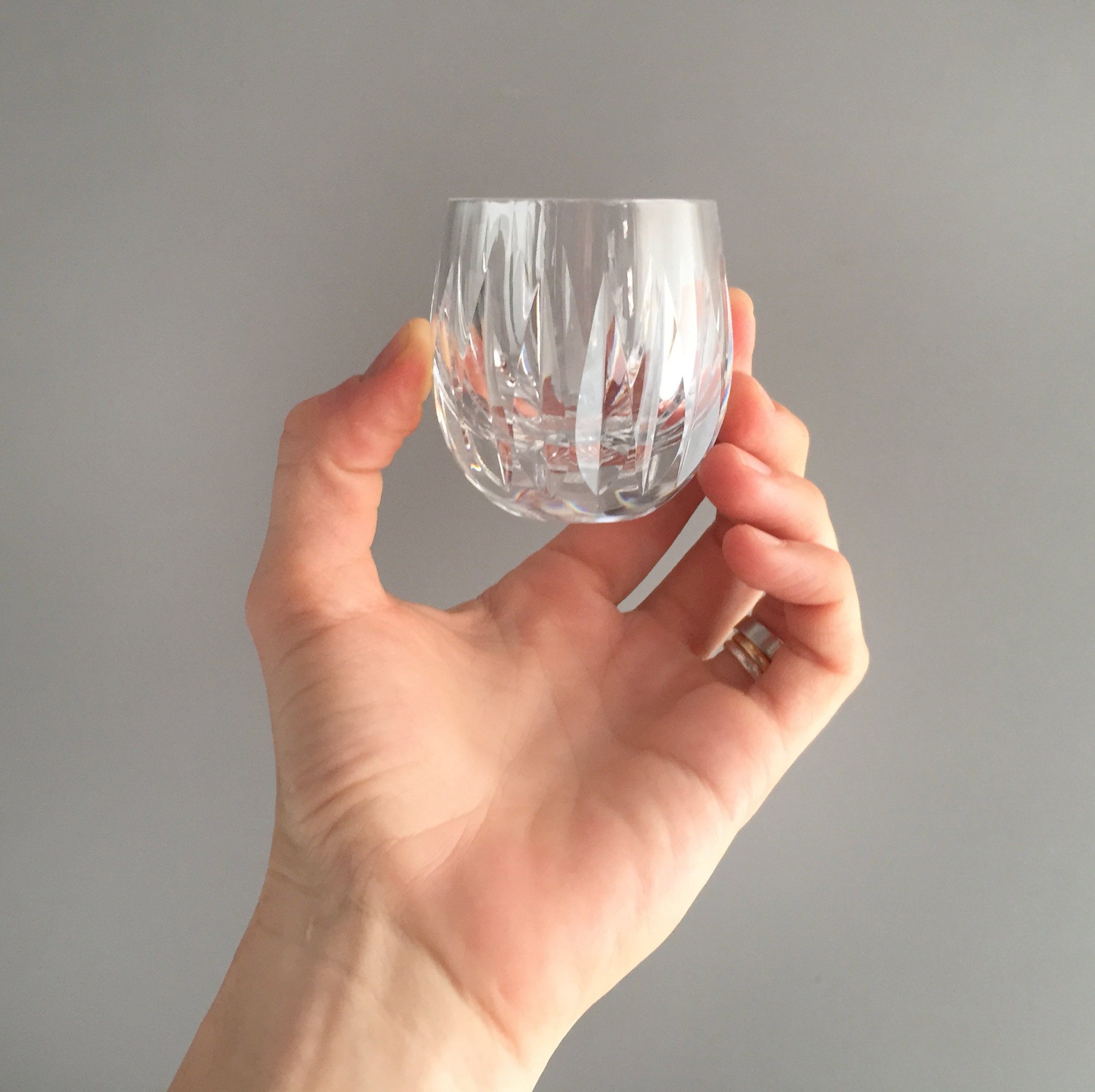 Crystal shot glasses deals