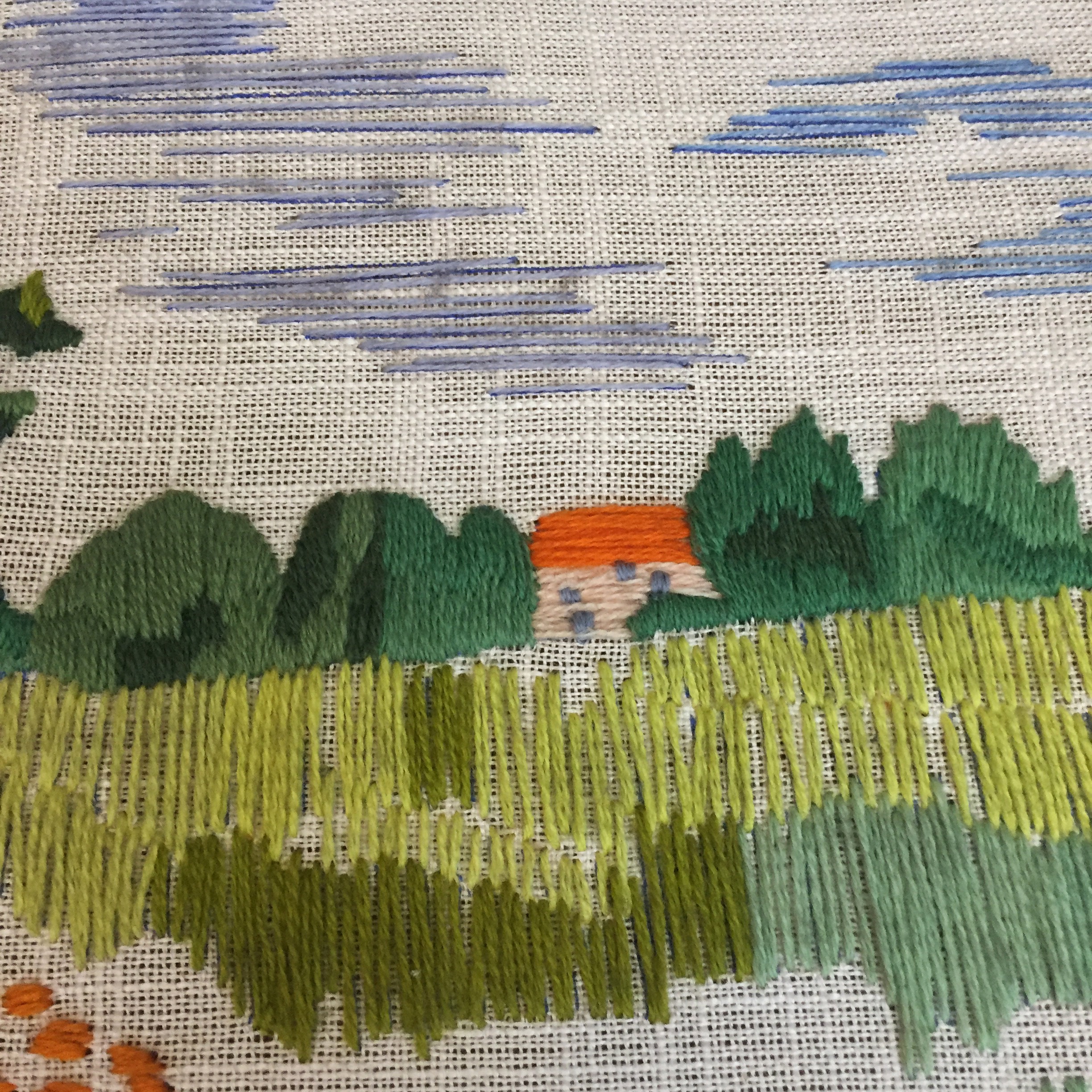 tapestry of Claude painting