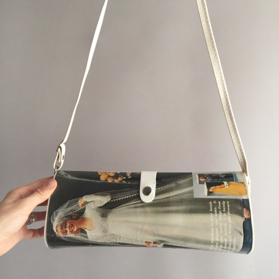 1970s magazine bag clutch