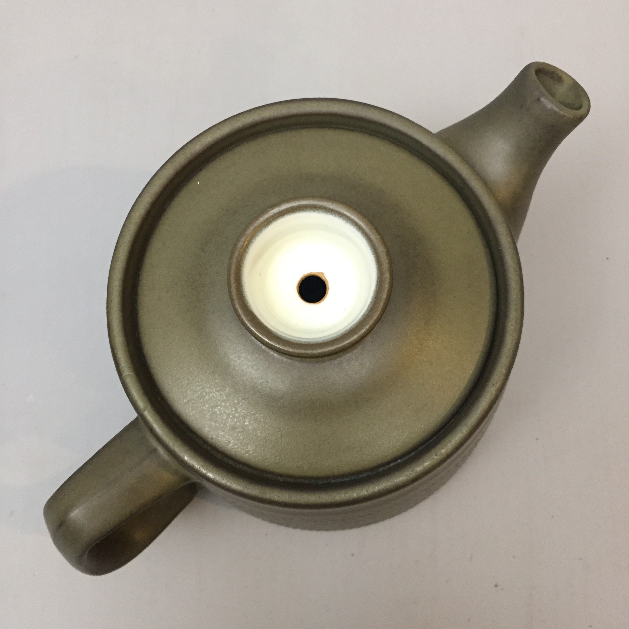 Denby Chevron tea pot