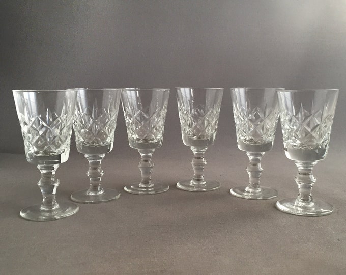 crystal liquor glasses