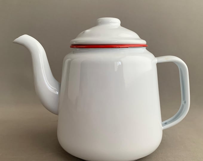 enamel tea pot