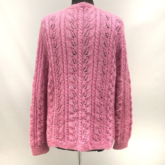 hand knitted mohair cardigan - image 8