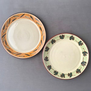 hand painted plates