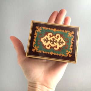 wood inlay box