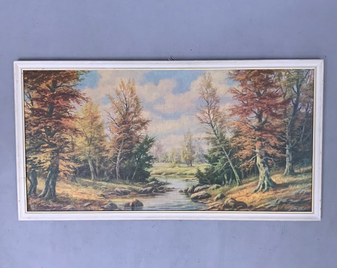 1960s framed print Autumn by F feuer