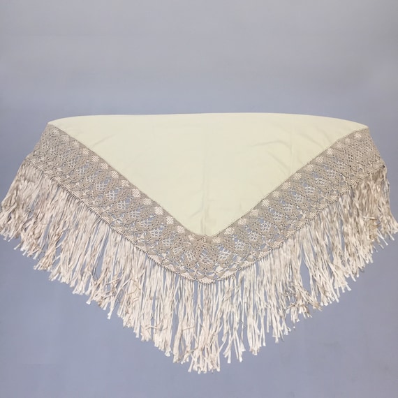 wool piano shawl