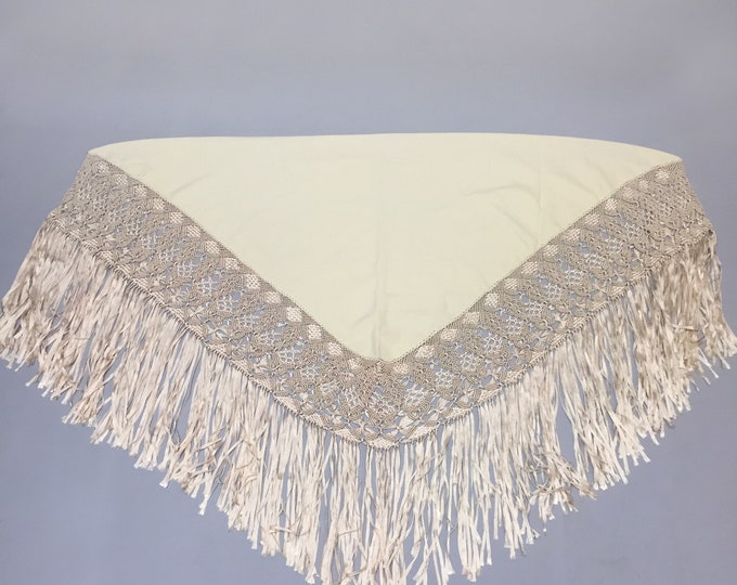 wool piano shawl