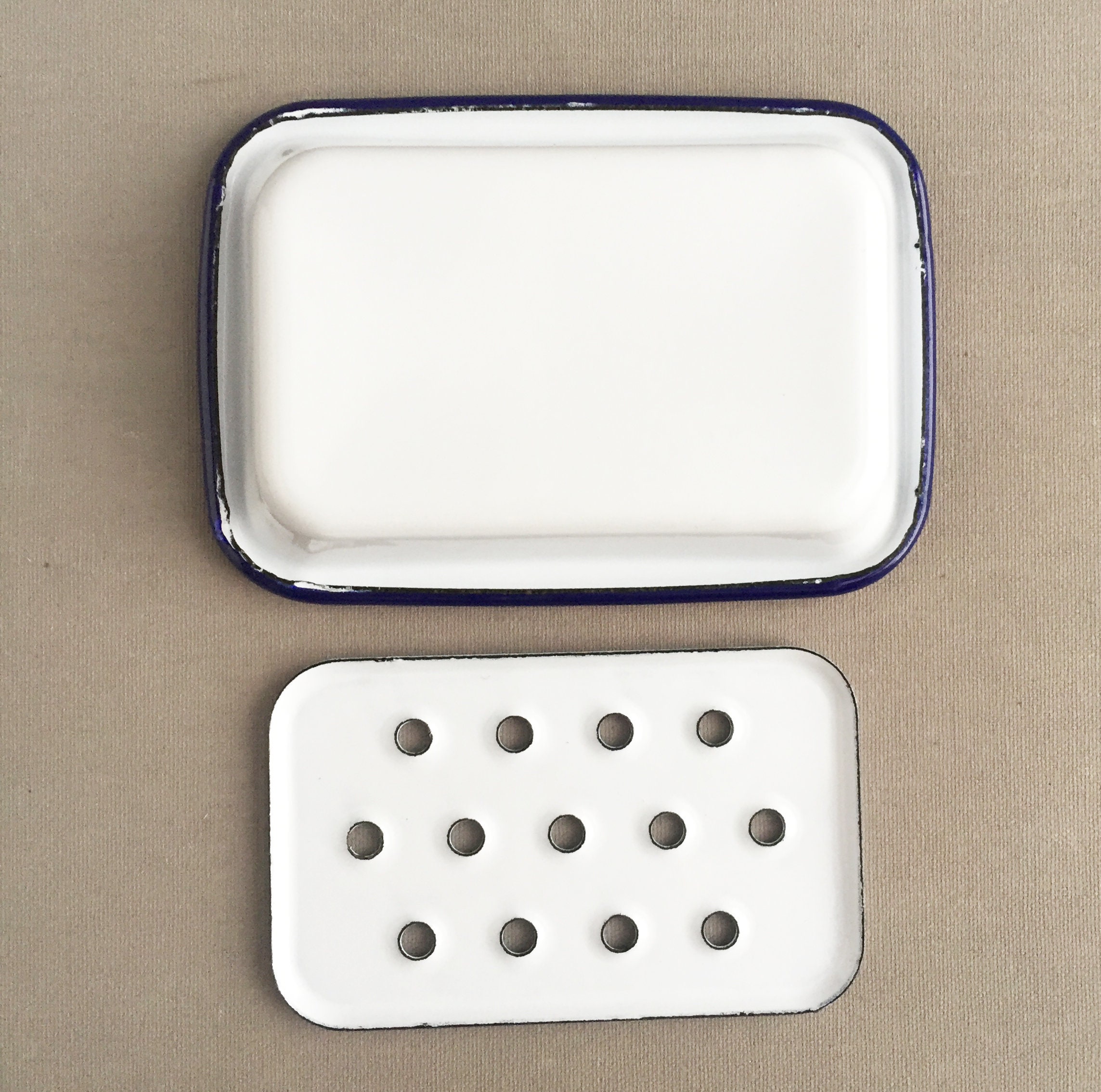 Enamelware Soap Dish by Schoolhouse