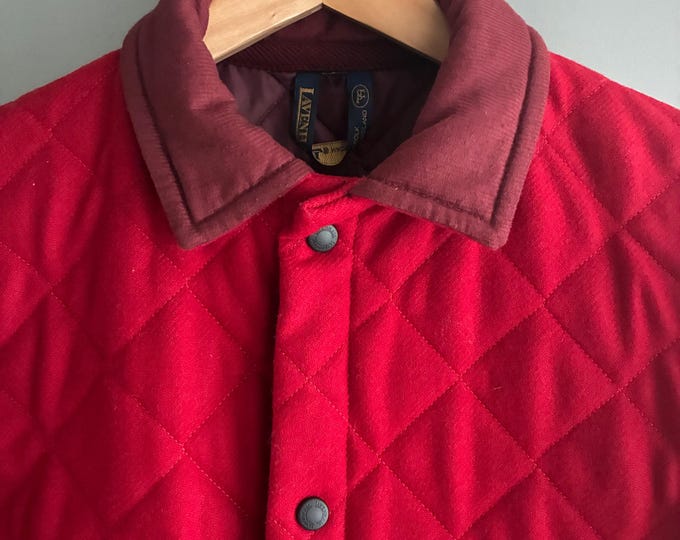 vintage Lavenham riding quilted coat