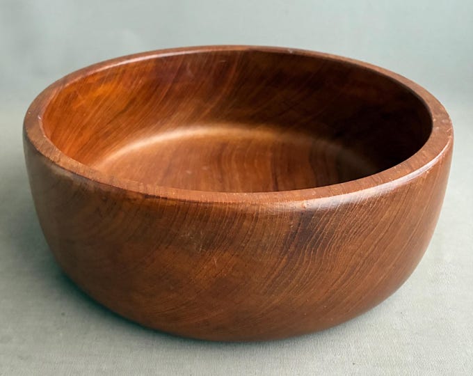 teak wooden bowl