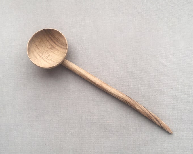 hand carved walnut spoon