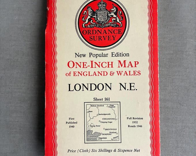 vintage map
