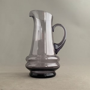 murano  style glass jug/ pitcher
