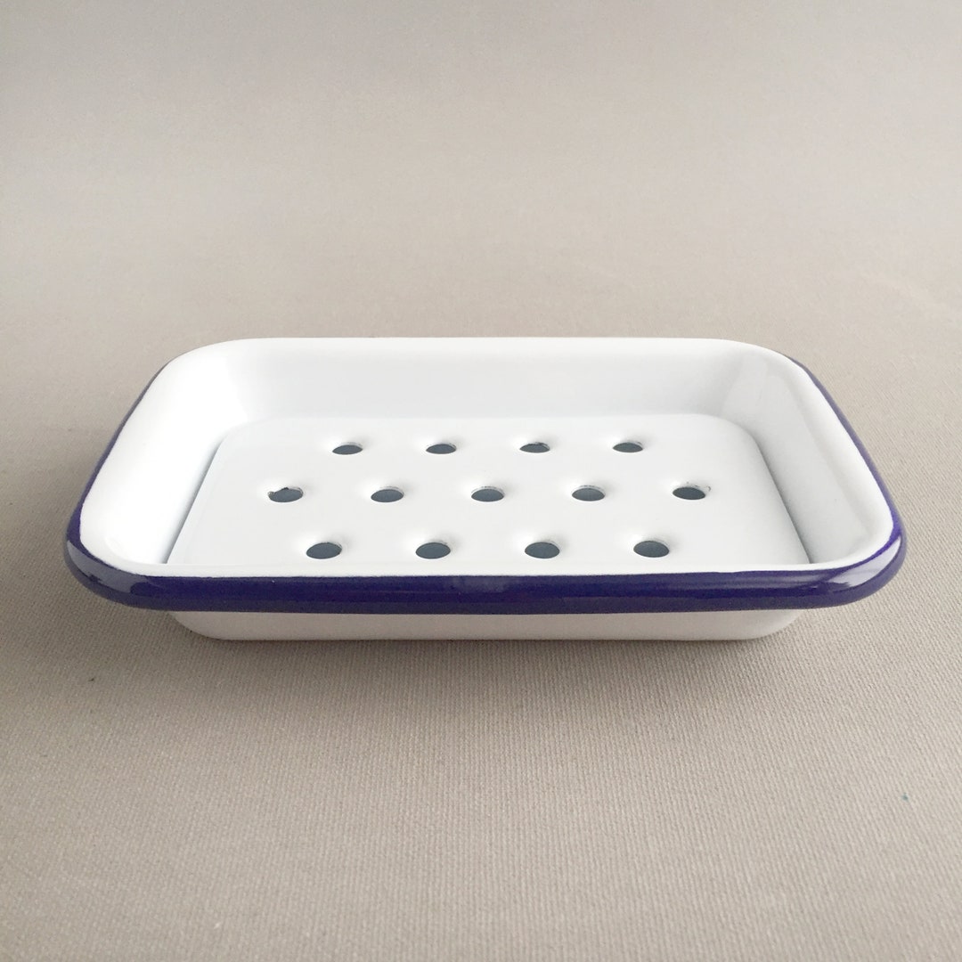 Enamelware Soap Dish by Schoolhouse