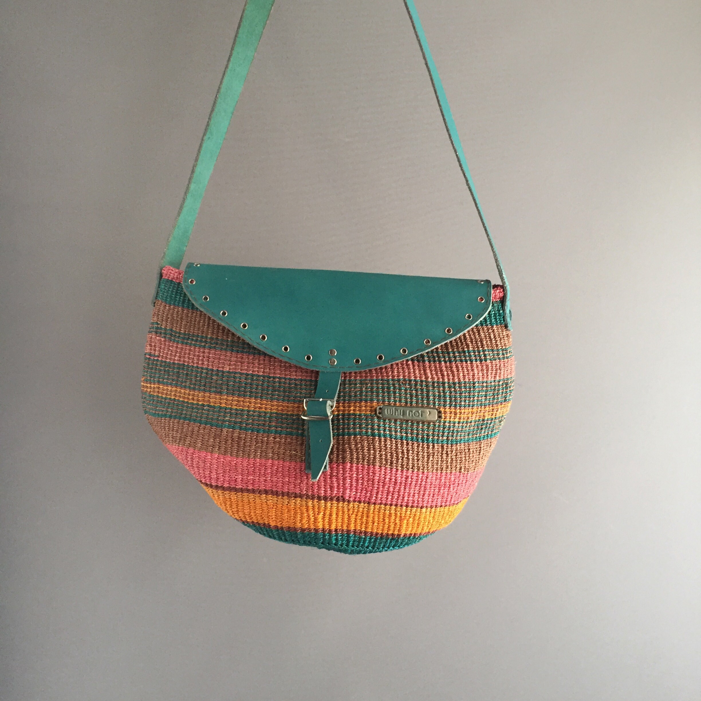 woven basket bag