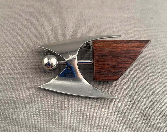 modernist brooch