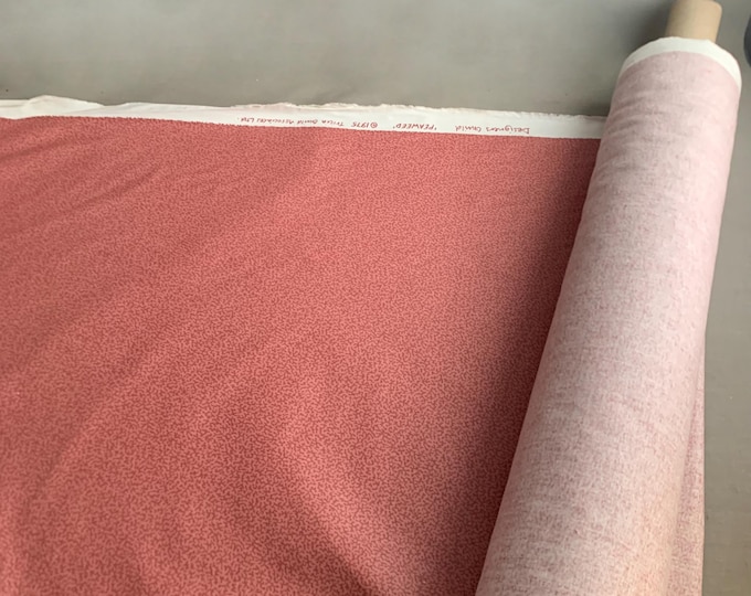 Designers Guild Vintage "Peaweed" cotton voile fabric  1975 by the meter
