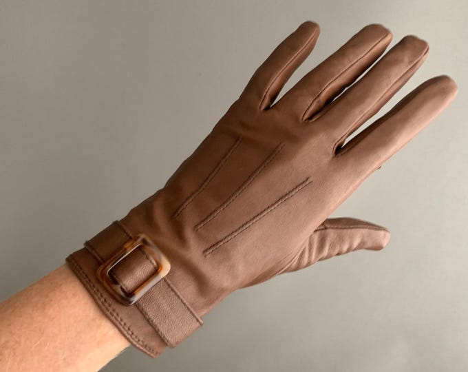1970s ladies leather gloves
