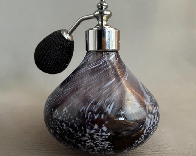Vintage Caithness Glass perfume atomiser bottle