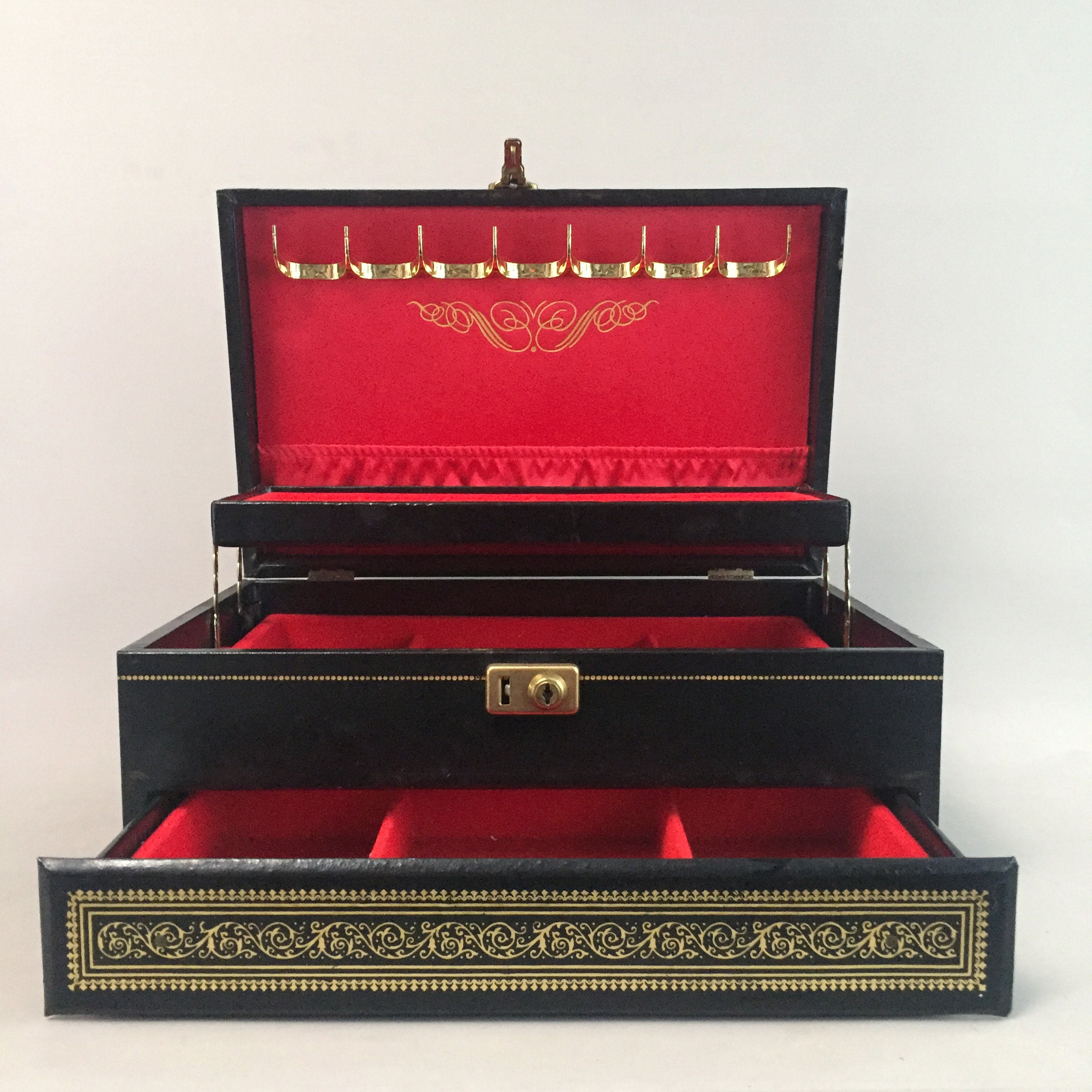 vintage jewellery box made by Mele