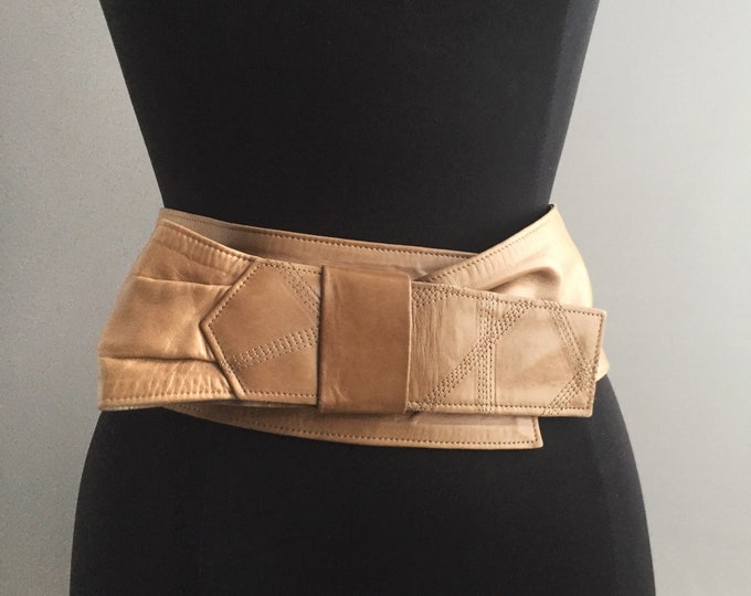 Loewe 1980s leather  belt