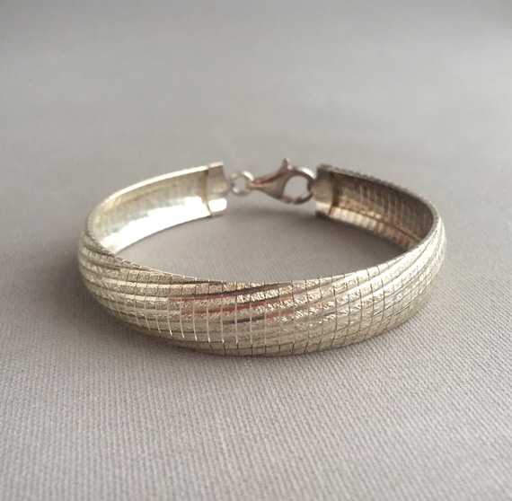 1960s Italian silver bracelet