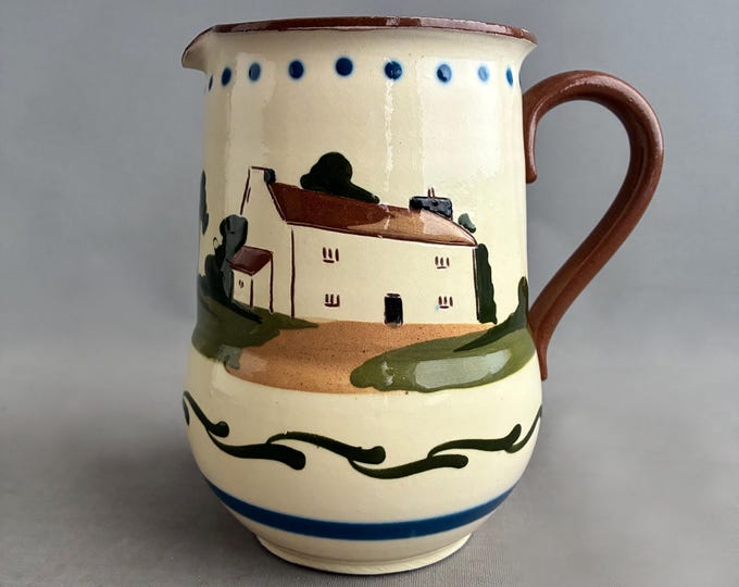 Torquay Ware Large motto jug / pitcher